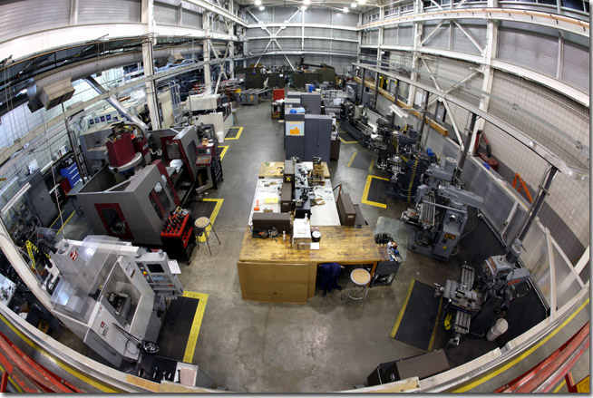 2000 Sq. Ft. Shop Floor